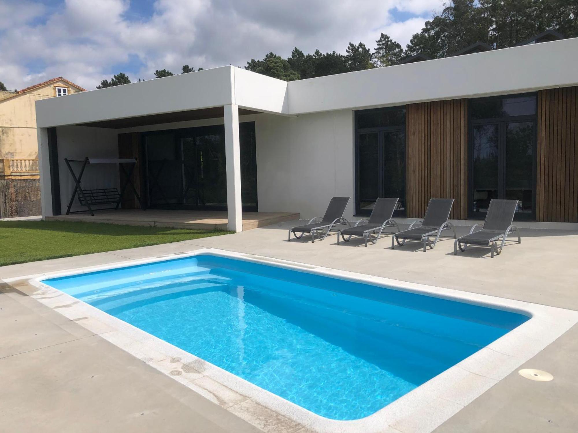 Casa Os Balcons Ria De Arousa Boiro Exterior photo